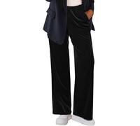 Pantalones deportivos para mujer, de terciopelo, suaves, casuales, sueltos, largos, para yoga, deportes, correr, pantalones de chándal de pierna ancha, ropa de descanso, trabajo, vacaciones, cómodos