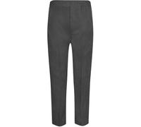 Pantalones Escolares para Niños Vuelta al Cole Pantalones de Tirón para Niños - Medio Elásticos Sin Cremallera/Clip, Pantalones de Uniforme Escolar de Fácil Uso Pantalones negros para niños