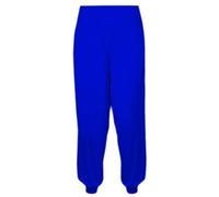 Pantalones Harem para niñas Pantalones Ali Baba Sueltos Casuales Holgados Deportes Danza Elástica Yoga Leggings Niños Acampanados Disfraces Niños Cómodos Pantalones Relajados de Cintura Azul real 11-1