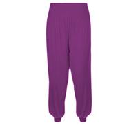 Pantalones Harem para niñas Pantalones Ali Baba Sueltos Casuales Holgados Deportes Danza Elástica Yoga Leggings Niños Acampanados Disfraces Niños Cómodos Pantalones Relajados de Cintura Violeta 7-8 Añ