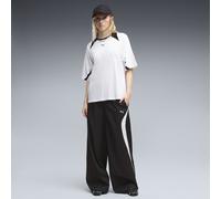 Pantalones holgados tejidos PUMA Sport para mujer, Ropa, Negro, M