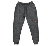 Pantalones Hombre Casual, Invierno Pantalon Deporte Pantalones Hombre Plus Size Jacquard Forrados en Polar Jogger con Cordón Ajustable Pantalones con Puños Anchos y Cómodos