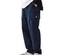 Pantalones Hombre Casual,Pantalones Cargo Casuales Hombre Tejido Resistente Corte Recto Diseno Multibolsillos Comodidad Todo