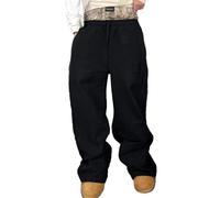 Pantalones Hombre Casual Pantalones Rectos Bordado Gráfico Cintura Doble Cordón Diseño Urbano Cómodo Streetwear Ocio
