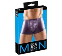 Pantalones Hombre, Llama la Atención Im Lila-Mattlook Con Push-Up-Efecto,