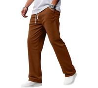 Pantalones Hombre Pana Cargo Slim Fit Pantalones de Deporte Pantalón Casual Fashion Elastica Largo de Pana Tallas Grandes Pantalon Hombre Casual Marrón S