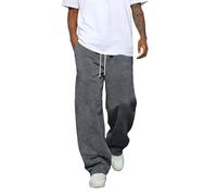 Pantalones Hombre, Pantalón Chándal, Slim Fit Correr Deporte Gym Running Moda Elasticos Largos Verano Casual Gimnasio Elegante Treino Trekking Pantalones para Hombre, L