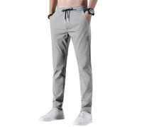 Pantalones Hombre, Pantalón Hombre, Elegante Elasticos Ancho Verano Treino Correr Largos Frescos Fashion Moda Golf Sport Casual Gimnasio Pantalon Deporte, M
