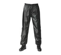 GMS Nick Pantalones de lluvia de motocicleta, negro, tamaño XL para Hombres