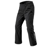 Revit Acid 4 H2O Pantalones de lluvia de motocicleta, negro, Talla XL