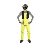 Spidi Rain Salopette Pantalones de lluvia, amarillo, tamaño S para Hombres