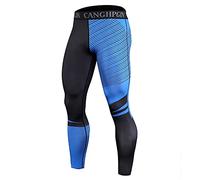 Pantalones largos de fitness para hombre, secado rápido, mallas deportivas y absorción para correr, pantalones de viento para hombre, azul, XL