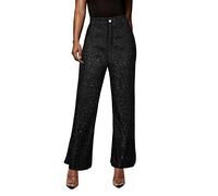 Pantalones Lentejuelas Pantalón Mujer Leggins Acampanados Invierno Pantalon Traje Vaqueros Anchos Ropa Talla Grande Curvy Blancos Largos Verano Encaje Marron Negro De Metalizados Yoga Pants Women
