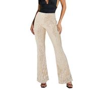 Pantalones Lentejuelas Pantalón Mujer Pantalones Largos Anchos Marrones Pantalon Traje Vaqueros Tallas Grandes Calcas Fato Treino Mulher Palazzo Verano Fresco Moda Otoño Yoga De Cuadros Chándal Chic