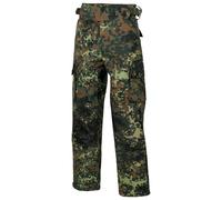 Pantalones MFH Comando Smock Ripstop Hombre Outdoor Trabajo Pesca Flecktarn Camo