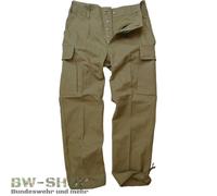 PANTALONES MOLESKIN ORIGINALES DEL EJÉRCITO ALEMÁN LEO KÖHLER BW PANTALONES D...