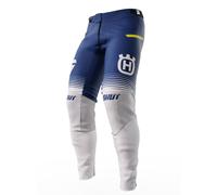 Pantalones motocross Shot Aerolite Husqvarna LE blanco-azul liquidación 30