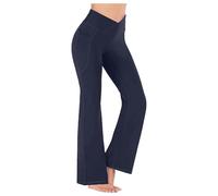 Pantalones Mujer Deportivos Leggings Yoga Mallas Elásticos Push up Mayas Secado rápido Fitness Casual Gym Colores sólidos Cintura Alta Cómodo Jogging Pants Suelto Chandal Talla Grande