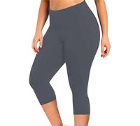 Pantalones Mujer Leggings Deportivos Yoga Mallas Elásticos Pantalones 3/4 Push up Mayas Secado rápido Talla Grande Fitness Gym Color sólido Cintura Alta Pants Correr Pilates Chandal 2025
