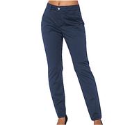 Pantalones Mujer Moda Pantalón Largo Casual Color sólido Traje de Pantalones Rectos Oficina Negocios Cómodo Verano otoño Elegante Fiesta Pantalones de Traje Original Pants 2024