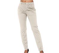 Pantalones Mujer Moda Pantalón Largo Casual Color sólido Traje de Pantalones Rectos Oficina Negocios Cómodo Verano otoño Elegante Fiesta Pantalones de Traje Original Pants 2024