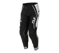 Fly Racing Evolution DST DBK Special Edition, pantalones textile 32 male Negro/Blanco/Rojo