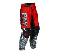 Pantalones juveniles Kinetic Mutant - Rojo/Blanco/Negro, blanco