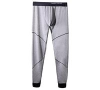 Pantalones negros de tela para hombre, corte ajustado, cintura elástica, pantalones de ocio para hombre, invierno, cálidos, rodilleras, pantalones largos y elegantes, para invierno, tallas grandes