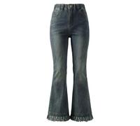 Pantalones Niña Deporte, Pantalones Vaqueros Niña Verano, Pantalon Acampanados con Flecos Niñas Corte Ajustado Estilo Bota Adolescentes Y JóVenes Moda Pantalon Lino Pantalón Corto Falda Pantalón