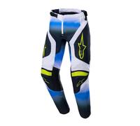 Pantalones Niño Alpinestars YOUTH RACER PUSH 2023 NIGHTLIFE UCLA BLUE WHITE