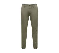 Pantalones ONLY & SONS Slim Bungee cord Gris Oscuro - 33