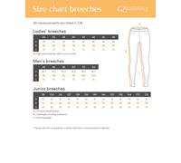 Pantalones Pantalón Breeches Junior QHP - Blanco / 104