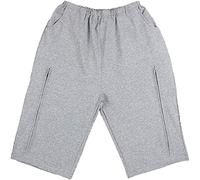Pantalones Para El Cuidado De La Incontinencia, Pantalones Cortos Con Bolsa De Drenaje De Orina, Para Cirugías Abdominales, Pacientes Con Ostomía,Gris,L