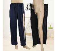 Pantalones Para El Cuidado De La Incontinencia, Pantalones de Cuidado del Paciente con Cremallera lateral, Ropa de cuidado de pacientes Pantalones para Ancianos Y Discapacitados