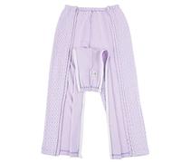 Pantalones para El Cuidado del Paciente, Pantalones De Entrepierna Abierta con Cremallera Lateral Pantalones De Incontinencia para Discapacitados Fractura Postrada En Cama Women,XXLarge