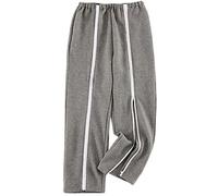 Pantalones para El Cuidado del Paciente, Pantalones para El Cuidado De La Incontinencia con Cremallera Lateral para Discapacitados Fractura Postrada En Cama C,Large