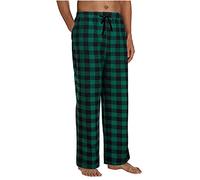 Pantalones para Hombre Pantalones de Pijama Moda impresión a Cuadros Casual Chándal de Hombres Yoga Jogging Pants Trend Largo Pantalones cómodo Suelto Pantalones de casa