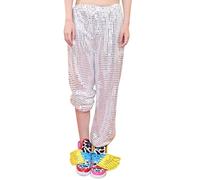 Pantalones para mujer 2026 con ajuste entallado, estilo de baile y estilo peto, sensación de tela de poliéster para práctica, atuendo de escenario de actuación de fiesta, trajes relajados adecuados