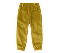 Pantalones para mujer, pantalones de pana para niños, cintura de tirar, ajuste delgado, parte delantera limpia, diseño liso, parte inferior fácil para niños, para entrenadores, camisetas, sudaderas