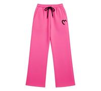 Pantalones para mujer, pantalones para niños, pantalones casuales, cintura elástica, ajuste fácil, parte delantera limpia, diseño minimalista, parte inferior fácil para entrenadores, camisetas