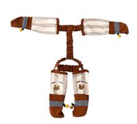 Pantalones para perros, camisetas transpirables con zapatillas para cachorros, ropa canina cómoda accesorios para mascotas para aventuras al aire libre jardines viajes parque diario casa