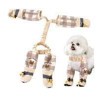 Pantalones Para Perros | Ropa Para Cachorros Con Zapatos Desmontables,Ropa Cómoda Para Mascotas Para Aventuras Viajes Casa Parque Uso Diario Interior Y Exterior