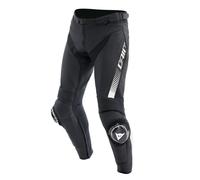 Pantalones Pelle Hombre Dainese SUPER SPEED Black/White