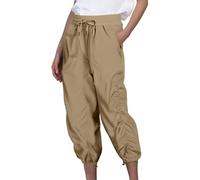 Pantalones Piratas Mujer-Pantalones Capri Casuales para Mujer Ligeros CóModos para Verano para Viajes Entrenamiento para Uso Diario Vacaciones Al Aire Libre