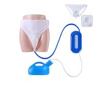 Pantalones portátiles for la incontinencia urinaria, dispositivo inteligente de drenaje urinario negativo, inicio y parada automáticos, carga USB, con urinario de 2000 ml(Women's routine)