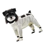 Pantalones Protectores Impermeables de Cobertura para Perros con Zapatos para Razas Tirantes de diseño Antipolvo para pasear Mascotas Tirantes Esenciales para Perros