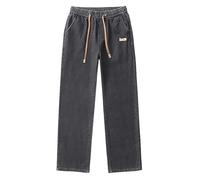 Pantalones Rectos Modernos con Ajuste equilibrado cómodo, Tejido Fresco y Elasticidad Leve Natural, Ropa transicional Ideal para Primavera, otoño días templados intermedios.