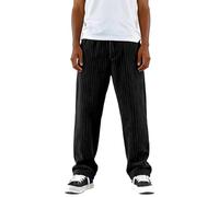 Pantalones Rectos urbanos con Cintura elástica Adaptable, Estilo Hip Hop y diseño Callejero Actual, Tendencia Juvenil para Salidas sociales Planes de Fin Semana.