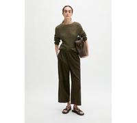 Pantalones relajados de cuero estilo culotte Mossy Earth 42
