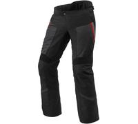 Revit Tornado 4 H2O Pantalones textiles impermeables para motocicletas, negro, tamaño L para Hombres